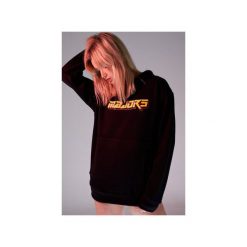 MAJORS HOODIE ULTRA. Czarne bluzy damskie marki MAJORS, s, z nadrukiem, z bawełny, bez rękawów, bez kaptura. Za 240,00 zł.