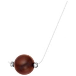 Naszyjniki damskie: Naszyjnik z hodowlaną perłą słodkowodną – dł. 42 cm