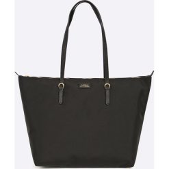 Lauren Ralph Lauren - Torebka. Czarne torebki klasyczne damskie marki Lauren Ralph Lauren, z materiału, duże. W wyprzedaży za 429,90 zł.