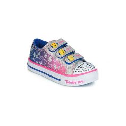 Buty Dziecko Skechers STEP UP - EXPRESSIONISTA. Trampki dziewczęce Skechers, bez wzorów, bez zapięcia. Za 169,99 zł.