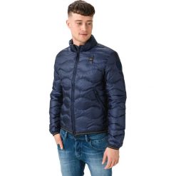 Blauer Bryant Kurtka Niebieski. Niebieskie płaszcze męskie Blauer, na wiosnę, xl, bez wzorów, z materiału, bez kaptura. Za 1153,95 zł.