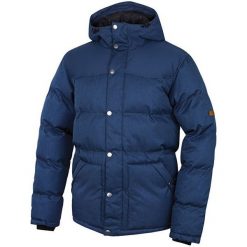 Hannah Slasher II Męska kurtka Ciemny Denim / Majolica Niebieski (rozmiar M). Niebieskie kurtki sportowe męskie Hannah, m, bez wzorów, z denimu, bez kaptura, outdoorowe. W wyprzedaży za 279,00 zł.