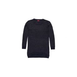 Sweter damski. Czarne swetry damskie TXM, bez wzorów, bez rękawów, bez kaptura. Za 49,99 zł.