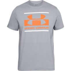 Under Armour Koszulka męska Blocked Sportstle Logo szara r. L (1305667-513). Szare koszulki sportowe męskie Under Armour, l. Za 95,66 zł.