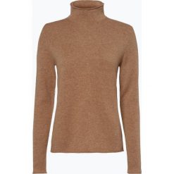 Marie Lund - Sweter damski z czystego kaszmiru, beżowy. Brązowe swetry klasyczne damskie marki Marie Lund, xs, z kaszmiru. Za 279,95 zł.