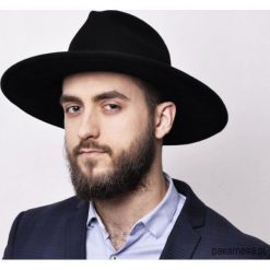 Kapelusz fedora MONTGOMERY. Szare kapelusze męskie Pakamera, bez wzorów, klasyczne. Za 185,00 zł.