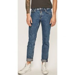 Tom Tailor Denim - Jeansy. Niebieskie jeansy męskie TOM TAILOR DENIM, bez wzorów. W wyprzedaży za 119,90 zł.