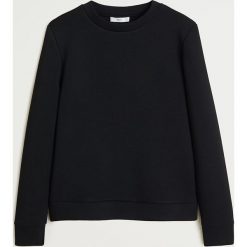 Mango - Bluza Basicneo. Czarne bluzy damskie Mango, s, bez wzorów, z elastanu, bez rękawów, bez kaptura. Za 119,90 zł.