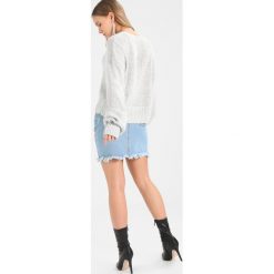 Swetry klasyczne damskie: Topshop Petite CURVED HEM CROP Sweter grey
