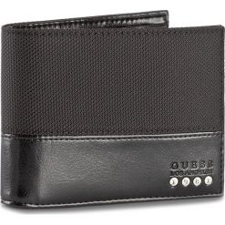 Portfele męskie: Duży Portfel Męski GUESS – SM4004 NYL27 BLA