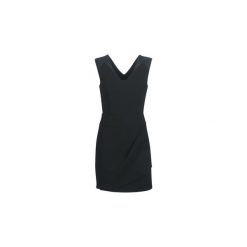 Sukienki krótkie Ikks BN31105-02. Czarne sukienki damskie IKKS, bez wzorów, bez kołnierzyka, z krótkim rękawem, krótkie, mini. Za 339,50 zł.