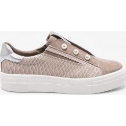 Tamaris - Buty. Szare buty sportowe damskie marki Tamaris, z materiału. W wyprzedaży za 179,90 zł.