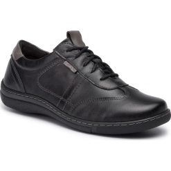 Półbuty LASOCKI - 2081-10 Black. Czarne półbuty damskie Lasocki, na co dzień, bez wzorów, ze skóry, bez obcasa, na płaskiej podeszwie, bez zapięcia. Za 169,99 zł.