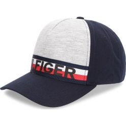 Czapka TOMMY JEANS - Tjm Hilfiger Stripe Cap AM0AM03272 004. Szare czapki damskie marki Tommy Jeans, z wiskozy. Za 179,00 zł.