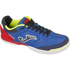Buty halowe Joma Top Flex 704 Royal Indoor M TOPW.704.IN. Czerwone buty sportowe męskie Joma, ze skóry, na sznurówki, do piłki nożnej. W wyprzedaży za 259,00 zł.
