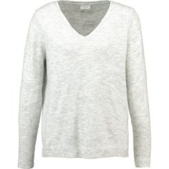 Swetry klasyczne damskie: Vila VICANT Sweter light grey melange