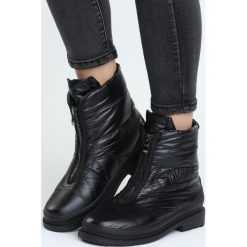 Czarne Śniegowce Winter Walk. Czarne buty zimowe damskie Born2be. Za 129,99 zł.