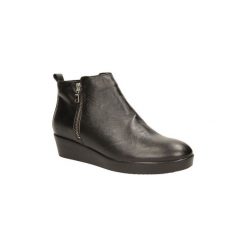 Buty Eksbut BOTKI 64-3521. Szare botki damskie marki Eksbut, na wysokim obcasie, bez zapięcia. Za 119,99 zł.