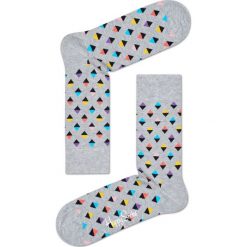 Happy Socks - Skarpety Mini Diamond. Szare skarpetki męskie marki Happy Socks, z bawełny. W wyprzedaży za 27,90 zł.
