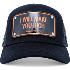 John Hatter Bejsbolówka "The Rich". Rękawiczki męskie John Hatter & Co, bez wzorów. Za 359,00 zł.