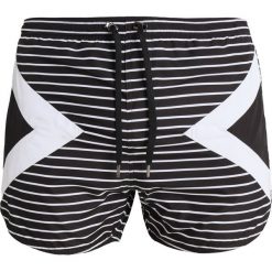 Kąpielówki męskie: Neil Barrett MODERNIST STRIPES Szorty kąpielowe black/white