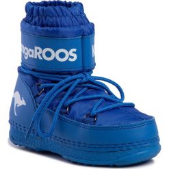 Śniegowce KANGAROOS - K-Moon 18306 000 4008 Brillant Blue. Niebieskie śniegowce chłopięce KangaROOS, bez zapięcia. Za 169,00 zł.