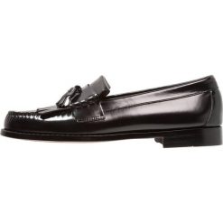 G. H. Bass & Co. WEEJUN LAYTON MOC KILTIE Eleganckie buty black. Czarne buty wizytowe męskie marki G. H. Bass & Co., bez wzorów, ze skóry, eleganckie, bez zapięcia. Za 759,00 zł.