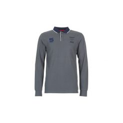 Koszulki polo z długim rękawem Hackett DOUBILO. Szare koszulki męskie Hackett, s, bez wzorów, z długim rękawem. W wyprzedaży za 433,30 zł.