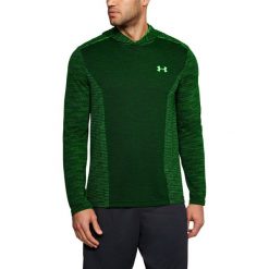 Bluzy męskie: Under Armour Bluza męska THREADBORNE SEAMLESS HOOD zielona r. XL (1298912-701)