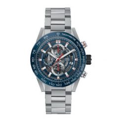 RABAT ZEGAREK TAG HEUER CARRERA CAR201T.BA0766. Szare zegarki męskie ceramiczne. W wyprzedaży za 15180,00 zł.