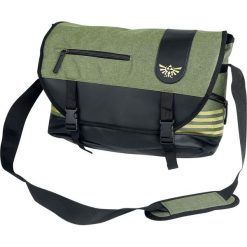 The Legend Of Zelda Elaborated Messenger Bag Torba kurierska zielony/czarny. Czarne plecaki męskie The Legend Of Zelda, bez wzorów. Za 199,90 zł.