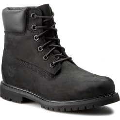 Trapery TIMBERLAND - 6In Premium Boot 8658A/TB08658A0011 Black. Czarne trapery damskie Timberland, ze skóry, bez obcasa, bez zapięcia. W wyprzedaży za 539,00 zł.