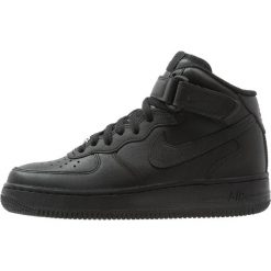 Nike Sportswear AIR FORCE 1 '07 MID Sneakersy wysokie black. Czarne sneakersy damskie Nike Sportswear, bez wzorów, ze skóry, bez zapięcia. Za 449,00 zł.