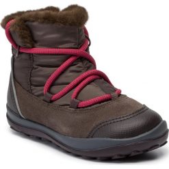 Śniegowce CAMPER - Peu Pista Kieds GORE-TEX K900217-001 M Grey. Szare śniegowce dziewczęce Camper, bez zapięcia. W wyprzedaży za 269,00 zł.