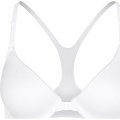 Biustonosze bardotka: Maidenform COMFORT DEVOTION Biustonosz z fiszbiną white/stone