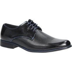 Czarne buty wizytowe sznurowane casu mxc410. Czarne buty wizytowe męskie Casu, na sznurówki. Za 79,99 zł.