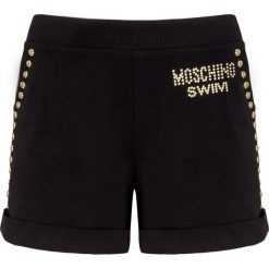 Szorty MOSCHINO UNDERWEAR. Czarne szorty damskie Moschino Underwear, bez wzorów, z bawełny. Za 590,00 zł.