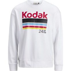 Jack&Jones Męska bluza Jorsnap Sweat Crew Neck White (rozmiar S). Białe bluzy męskie Jack&Jones, s, bez wzorów, klasyczne, z klasycznym kołnierzykiem, bez rękawów, bez kaptura. W wyprzedaży za 143,00 zł.