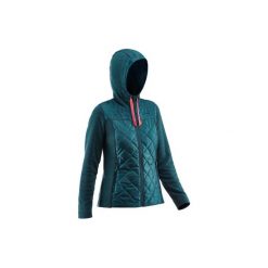 Bluza turystyczna | NH100 damska. Czerwone bluzy damskie QUECHUA, xl, bez wzorów, z poliesteru, bez rękawów, bez kaptura. Za 59,99 zł.
