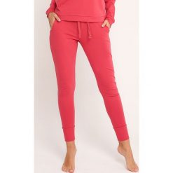 Cardio Bunny - Spodnie Poppy. Czarne spodnie damskie Cardio Bunny, s, z nadrukiem, z elastanu. Za 179,90 zł.