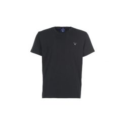 T-shirty z krótkim rękawem Gant THE ORIGINAL SOLID T-SHIRT. Czarne t-shirty męskie marki GANT, s. Za 169,00 zł.