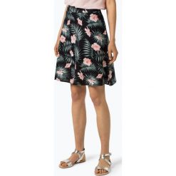 S.Oliver Casual - Damska spódnica lniana, niebieski. Niebieskie spódniczki damskie s.Oliver Casual, na co dzień, s, w kwiaty, z materiału, casualowe, proste. Za 149,95 zł.