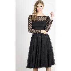 SPÓDNICA YASMINE. Spódniczki damskie ivon, w paski, z tkaniny, eleganckie, proste. Za 249,00 zł.