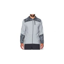Kurtki sportowe męskie: Under Armour Kurtka męska UA Storm Printed Jacket szara r. M (1289752-035)