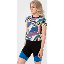 Vans Ramp Tested Baby Koszulka Wielokolorowy. Koszulki damskie Vans, m, z nadrukiem, z bawełny, bez kołnierzyka, z krótkim rękawem. Za 163,95 zł.