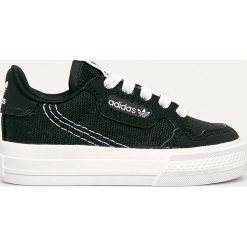 Adidas Originals - Tenisówki dziecięce Continental Vulc El 1. Czarne trampki dziewczęce z gumy. Za 169,90 zł.