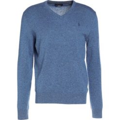 Polo Ralph Lauren LORYELLE Sweter supply blue heath. Niebieskie swetry klasyczne męskie Polo Ralph Lauren, m, z materiału, polo. W wyprzedaży za 345,95 zł.
