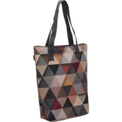 Badura® pojemna torebka damska shopperka tkanina. Torebki klasyczne damskie Badura, bez wzorów, z tkaniny, na ramię, bez dodatków. Za 159,00 zł.