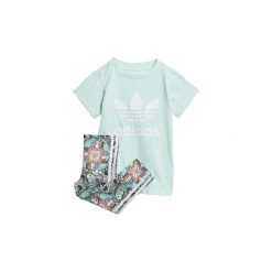 Zestawy dresowe adidas Zestaw z koszulką Zoo. Niebieskie bluzki dziewczęce marki Adidas, z dresówki. Za 169,00 zł.