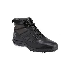 Buty do golfa Bottines zimowe męskie. Czarne buty zimowe sportowe męskie marki FOOTJOY, bez zapięcia. Za 509,99 zł.